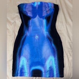 White Fox Mini Dress